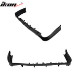 2007-2011 Toyota Camry Ikon Aero Style 4Fin Rear Bumper Diffuser Lip