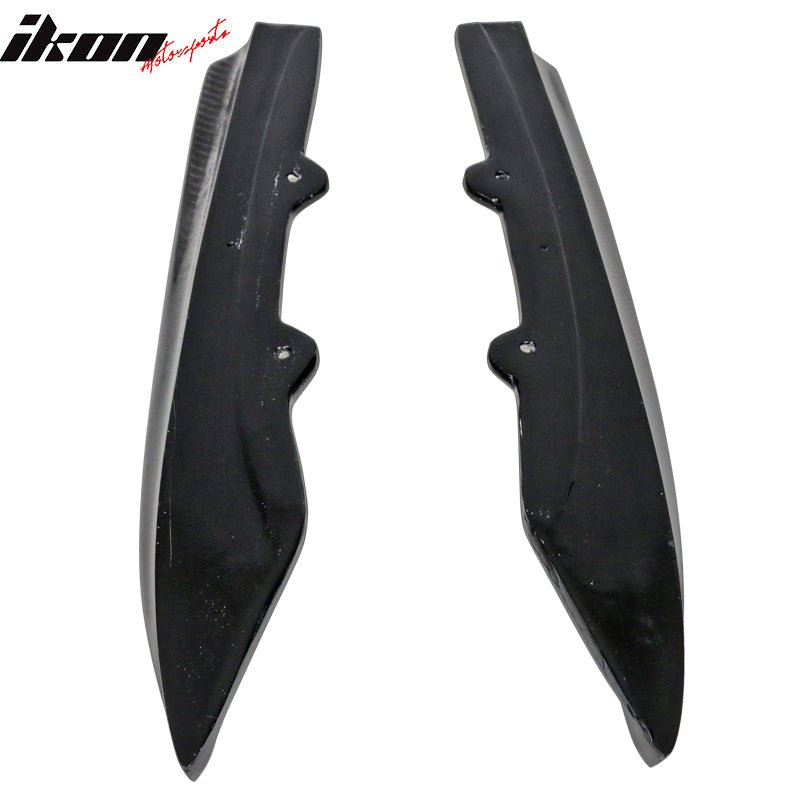 2012-2018 BMW F30 M Sport PSM 2PC Rear Bumper Apron Matte Carbon Fiber