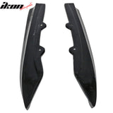 2012-2018 BMW F30 M Sport PSM 2PC Rear Bumper Apron Matte Carbon Fiber