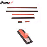 1996-2000 Honda Civic 2Dr 3Dr Side Door Molding Carbon 3D Look ABS