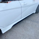 2021-2023 Hyundai Elantra Matte Bk Side Skirt Rocker Panel PP