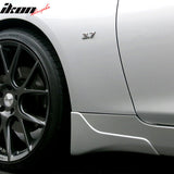 2014-2023 Infiniti Q50 Unpainted 2PC Front Splash Guard Side Skirts PU