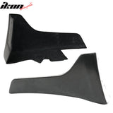 2014-2023 Infiniti Q50 Unpainted 2PC Front Splash Guard Side Skirts PU