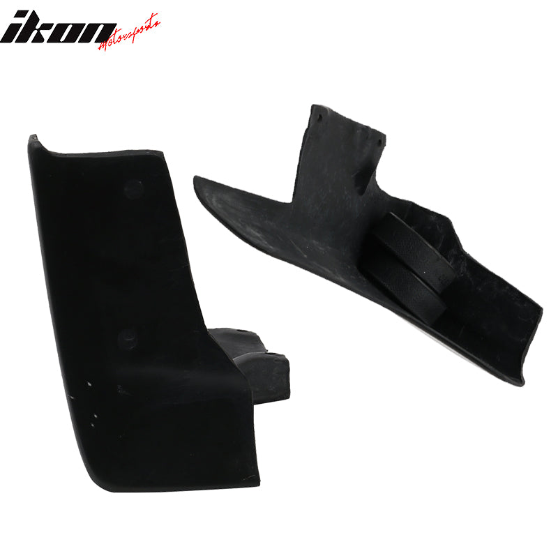 2014-2023 Infiniti Q50 Unpainted 2PC Front Splash Guard Side Skirts PU