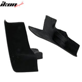 2014-2023 Infiniti Q50 Unpainted 2PC Front Splash Guard Side Skirts PU