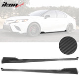2018-24 Toyota Camry SE XSE Models TRD Style Side Skirts Rocker Panel