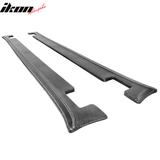 2016-2020 Tesla Model X MX Style Side Skirts Extensions Carbon Fiber