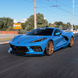 2020-2026 Chevrolet Corvette C8 VZR1 Style Side Skirt Splitters - Vicrez