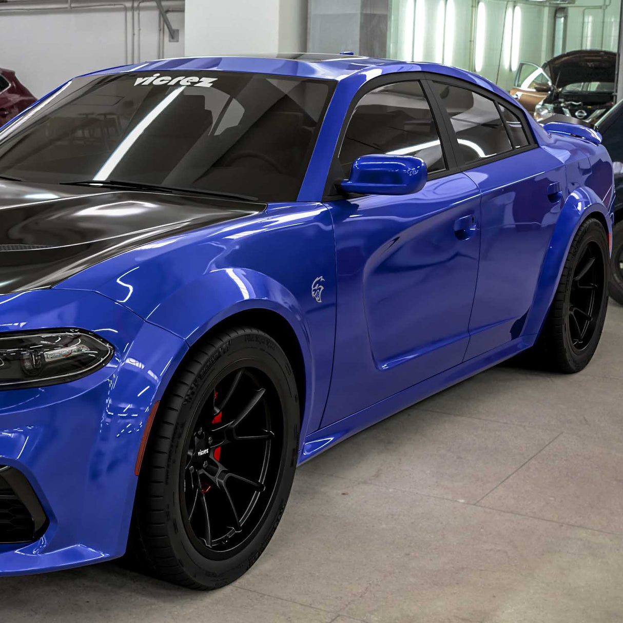 Redeye Demon Style Widebody Matte Black Wheel - Vicrez