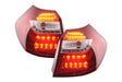 BMW 1 Series E87 / E81 3/5-Door Red LED Taillights (2004-2006) - K2 Industries