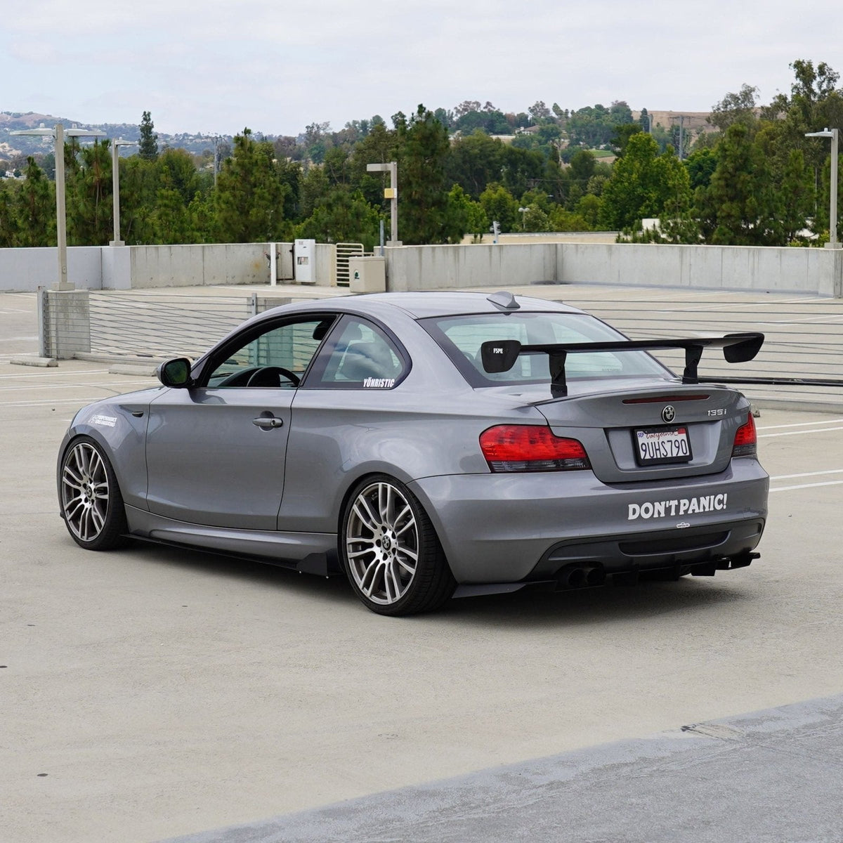BMW 128i / 135i (2007-2013) E82 Aluminum Side Skirt Extensions V1 & V2