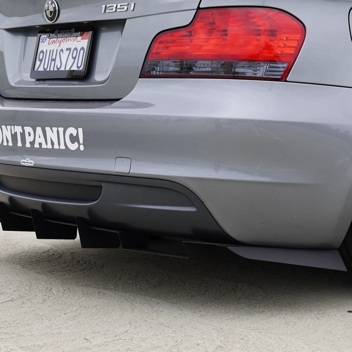 BMW 128i / 135i (E82) 2007-2013 Rear Diffuser & Rear Spats