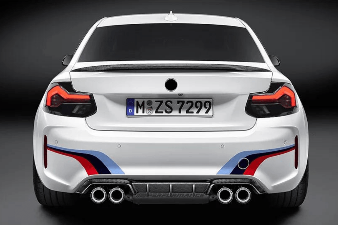 BMW 2-Series F22 F23 M2 F87 220i 225i F44 Smoked LED Tail Lights (2014-2021) - K2 Industries