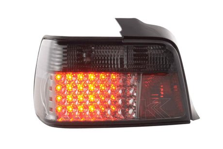 BMW 3-series E36 Sedan Smoked LED Taillights Set (1991-1998) - K2 Industries