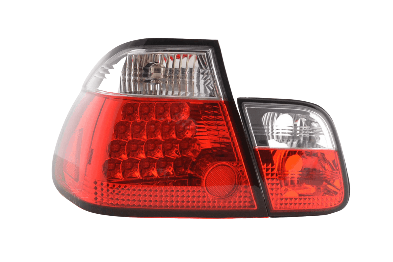 BMW 3-series E46 Sedan Red Altezza Style Taillights Set- Pre-Facelift (1998-2001) - K2 Industries