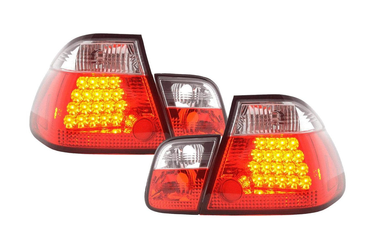 BMW 3-series E46 Sedan Red Altezza Style Taillights Set- Pre-Facelift (1998-2001) - K2 Industries