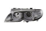 BMW 3-series E46 Sedan/Touring Chrome U Eye Headlights (2002-2005) - K2 Industries