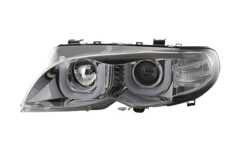 BMW 3-series E46 Sedan/Touring Chrome U Eye Headlights (2002-2005) - K2 Industries