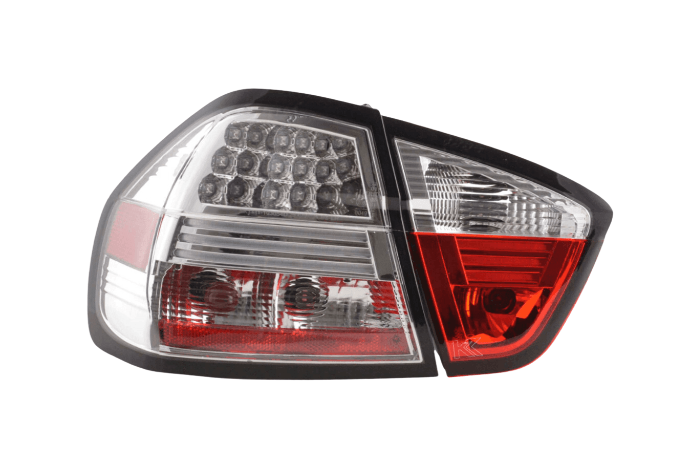 BMW 3-Series E90 Sedan OE Style Chrome LED Taillights(2005-2008) - K2 Industries