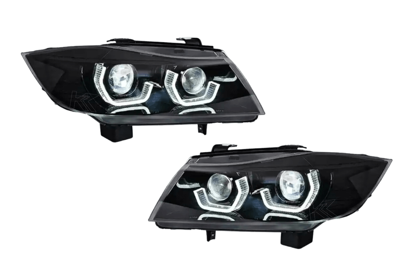 BMW 3-Series E90/E91 "TRON" Headlights 2005-2012 - K2 Industries