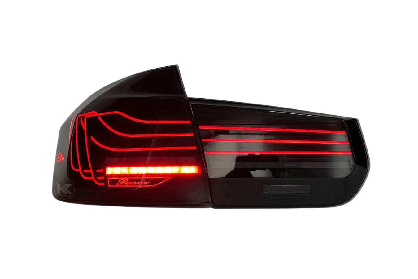 BMW 3-Series F30/F80 CSL Laser Style Tail Lights - (RGB Color Changing) - 2013-2018 - K2 Industries