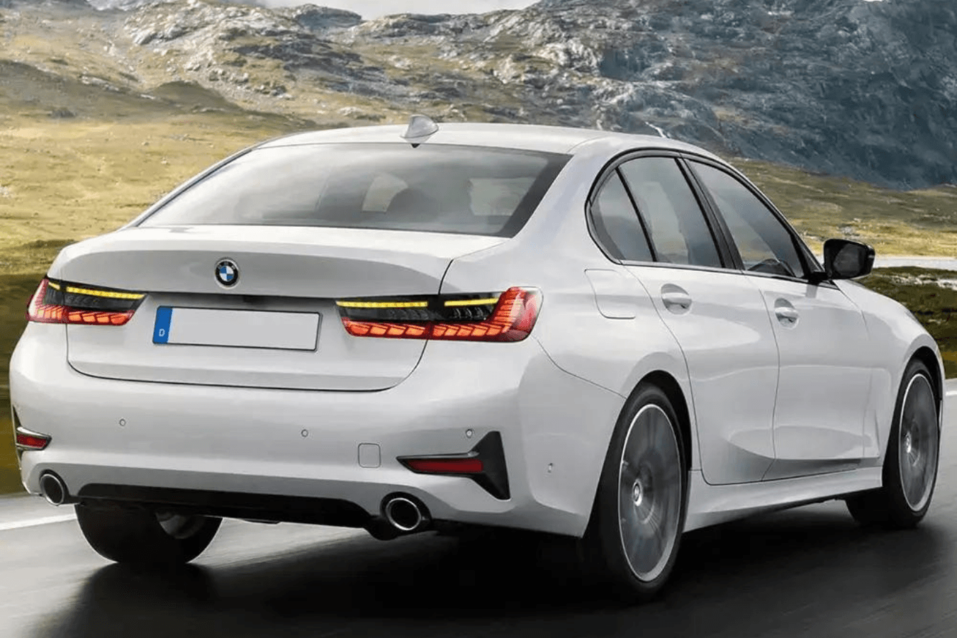 BMW 3-Series G20/G28/G80 Dragon Scale Style Tail Lights (2019 - 2022) - K2 Industries