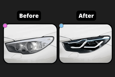 BMW 5-Series F07 Gran Turismo Modernized Headlights Upgrade (2010 - 2016) - K2 Industries