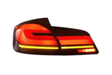 BMW 5-Series F10 F18 Clear (G30 Style) Tail Lights 2011-2017 - K2 Industries