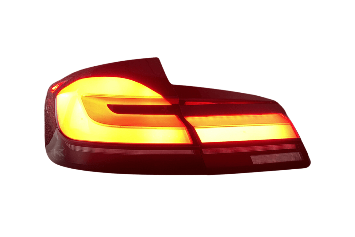 BMW 5-Series F10 F18 Clear (G30 Style) Tail Lights 2011-2017 - K2 Industries