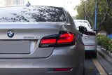 BMW 5-Series F10 F18 Clear (G30 Style) Tail Lights 2011-2017 - K2 Industries