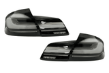 BMW 5-Series F10 F18 Clear (G30 Style) Tail Lights 2011-2017 - K2 Industries