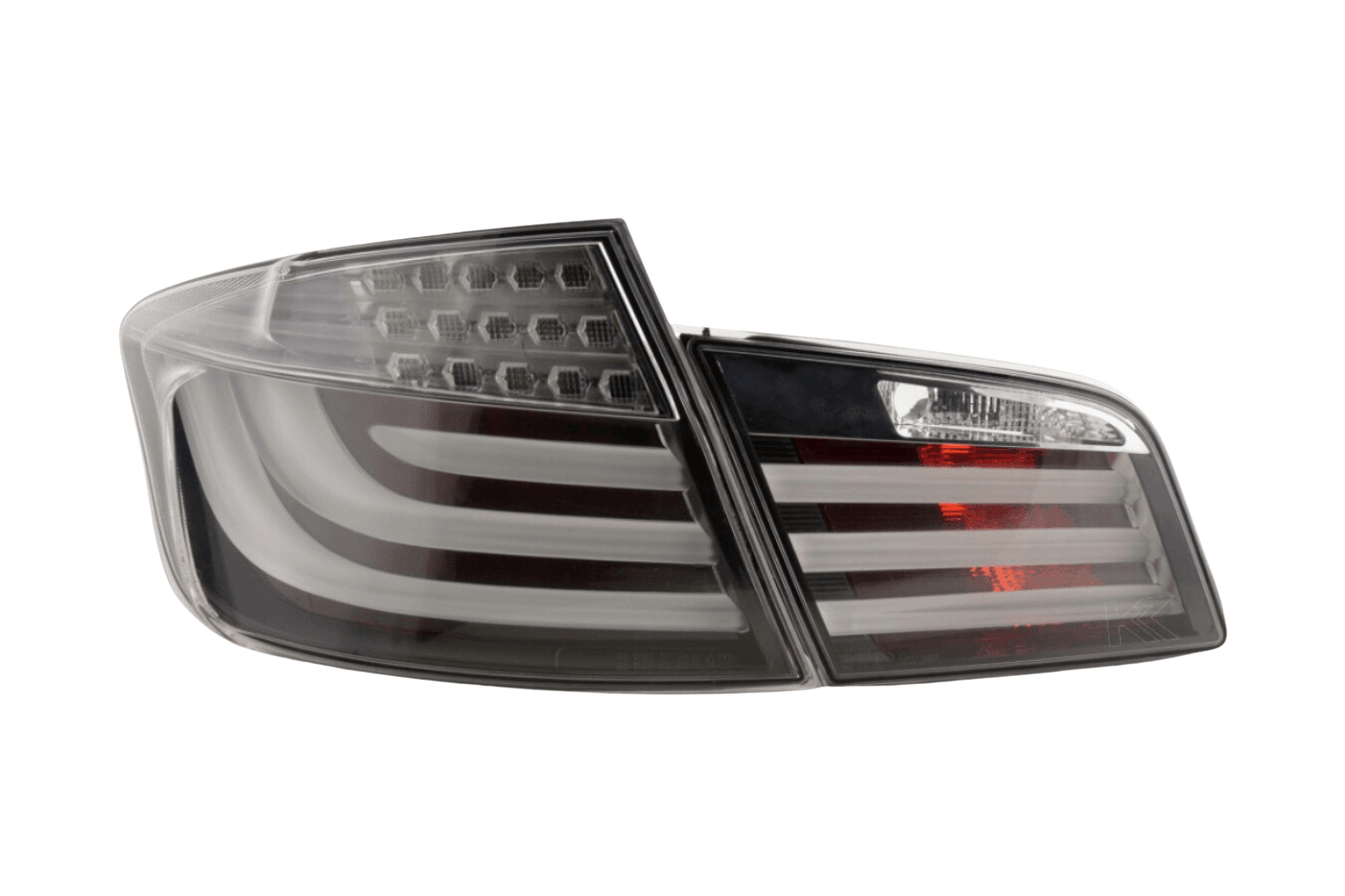 BMW 5-Series F10 Sedan Black LED Taillights (2010-2012) - K2 Industries