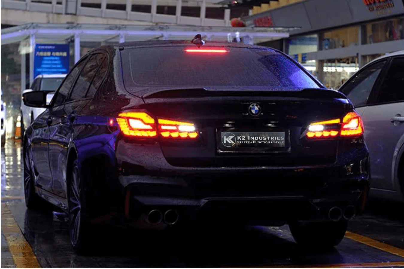 BMW 5-Series G30 G38 LED Flow Lights Taillights (2018-2020) - K2 Industries