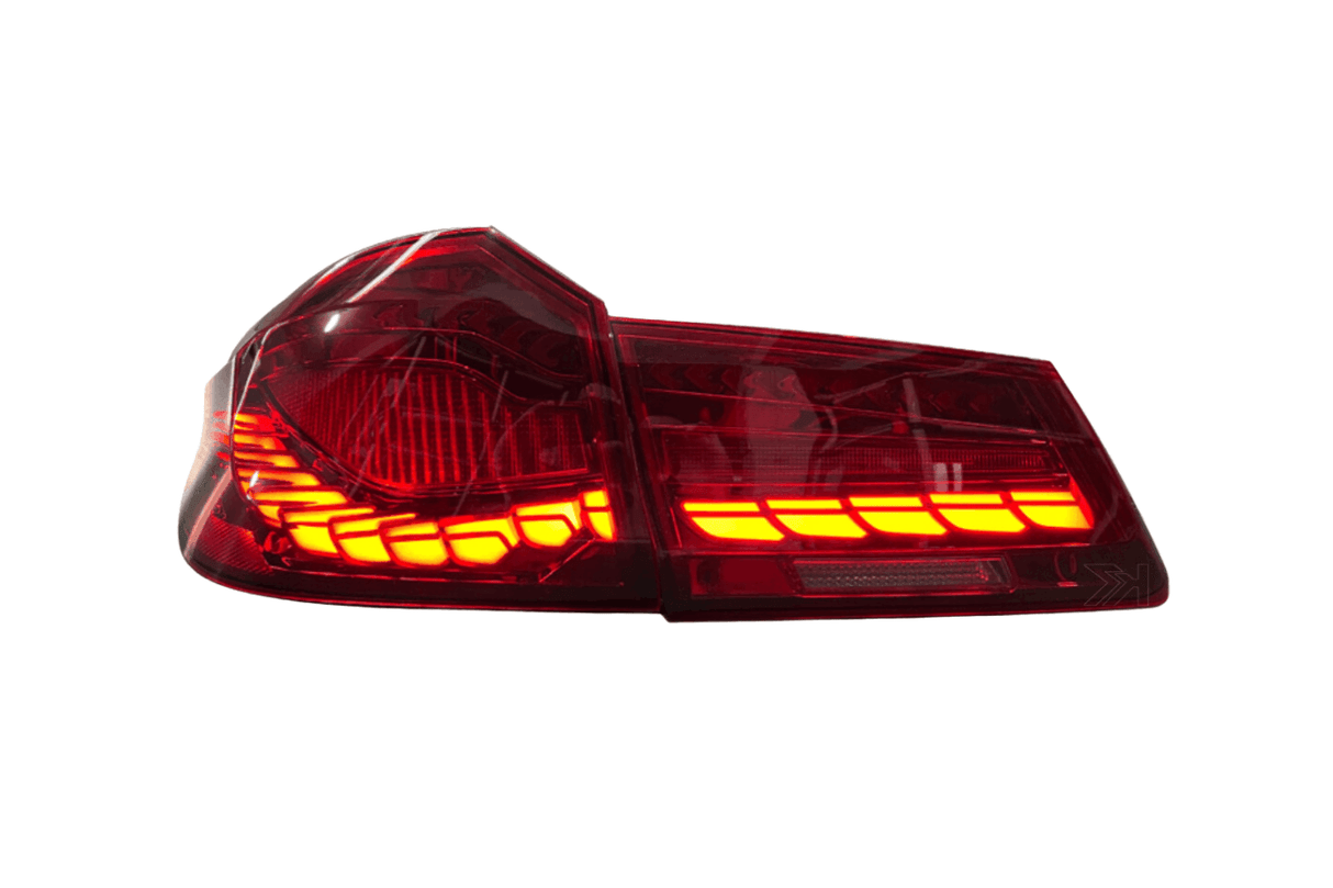 BMW 5-Series G30 G38 M5 Dragon Scale OLED Style Tail Lights (2016-2020) - K2 Industries