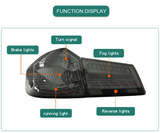 BMW 5-Series G30 G38 M5 Dragon Scale OLED Style Tail Lights (2016-2020) - K2 Industries