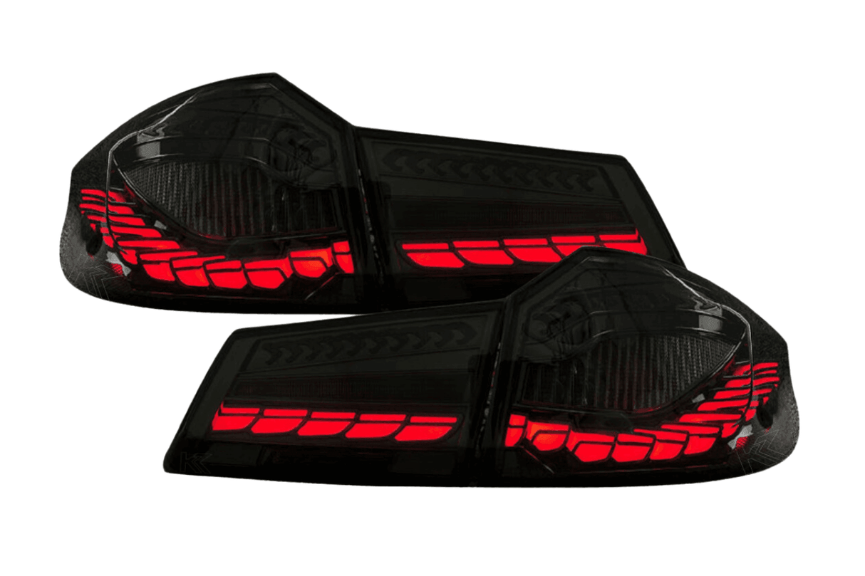 BMW 5-Series G30 G38 M5 Dragon Scale OLED Style Tail Lights (2016-2020) - K2 Industries