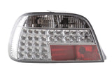 BMW 7-series E38 Chrome Clear LED Taillights Set (1995-2002) - K2 Industries