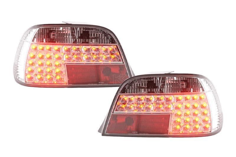 BMW 7-series E38 Chrome Clear LED Taillights Set (1995-2002) - K2 Industries