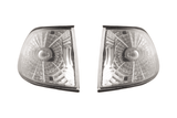 BMW 7-Series E38 Clear Chrome Front Corner Lights 1994-1998 - K2 Industries