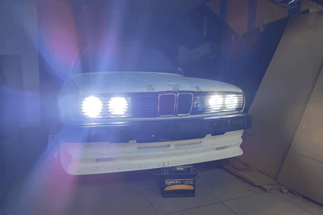 BMW E30 Series 3 Steady Style Front Grille and Headlights (1984 - 1991) - K2 Industries