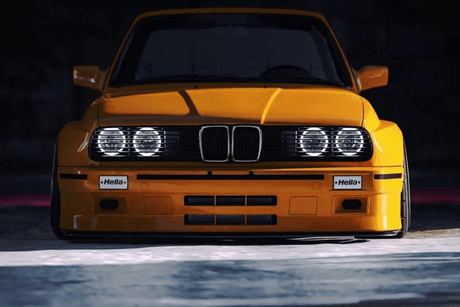 BMW E30 Series 3 Steady Style Front Grille and Headlights (1984 - 1991) - K2 Industries
