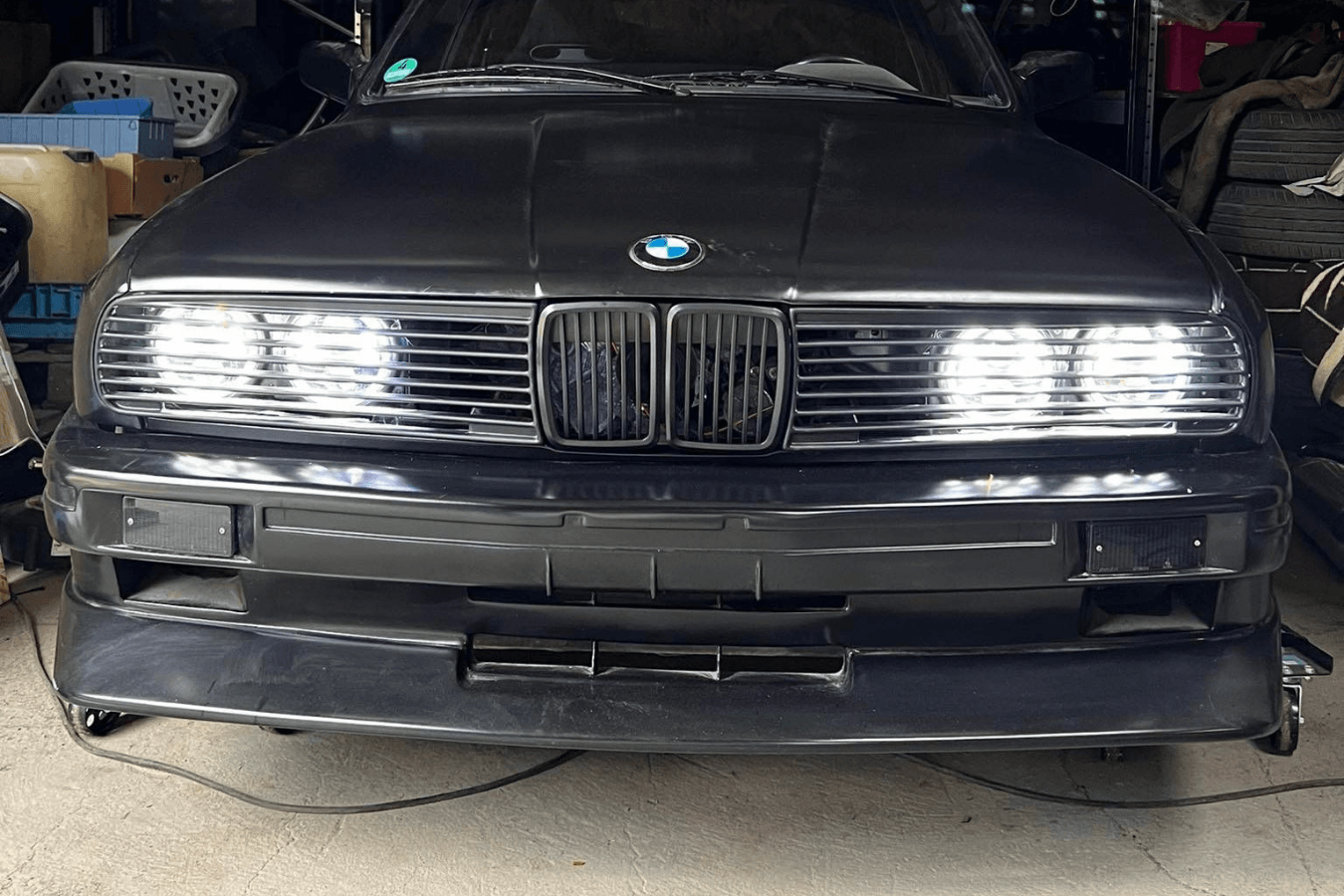 BMW E30 Series 3 Steady Style Front Grille and Headlights (1984 - 1991) - K2 Industries