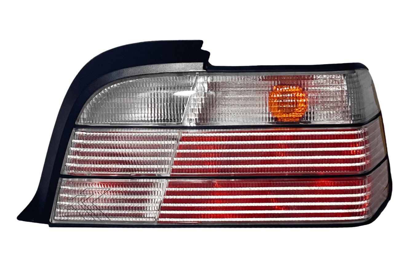 BMW E36 Coupe/Convertible Clear OEM Style Tail Lights (1990-1999) - K2 Industries