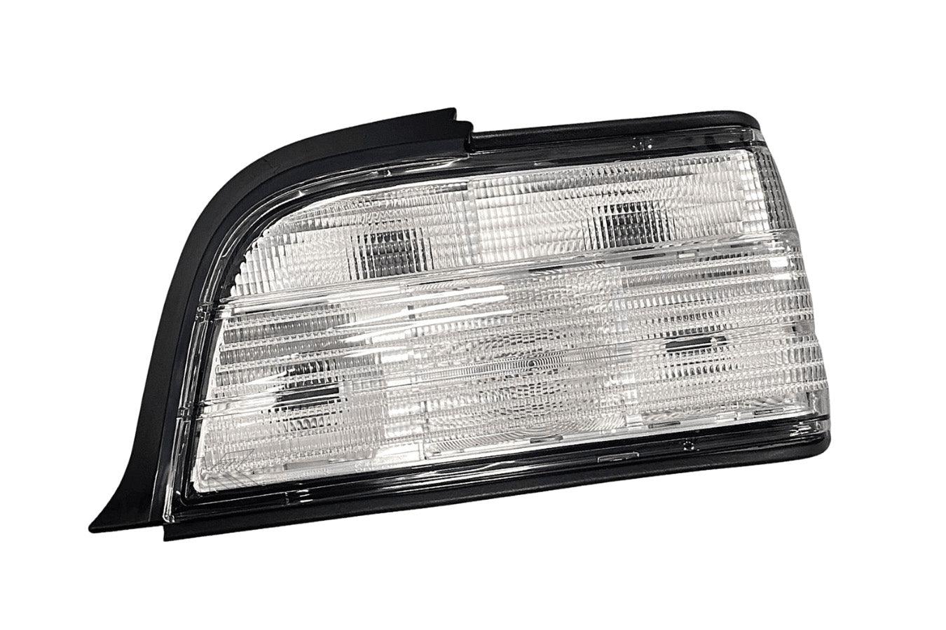 BMW E36 Coupe/Convertible Custom Clear Tail Lights V3 (1992-1999) - K2 Industries