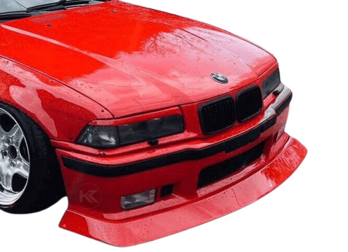 BMW E36 JDM Style Front Lip V2 (1992 - 1999) - K2 Industries