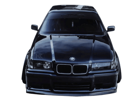 BMW E36 M3 Series 3 JDM Style Front Lip (1992 - 1999) - K2 Industries
