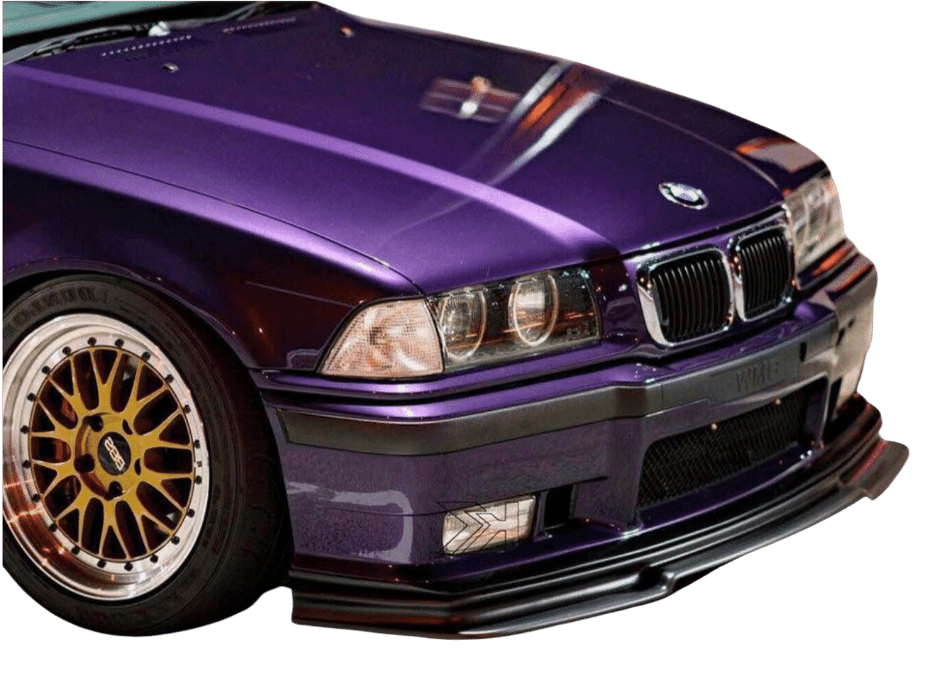 BMW E36 Rieger Front Lip - M3 Front (1990-1999) - K2 Industries