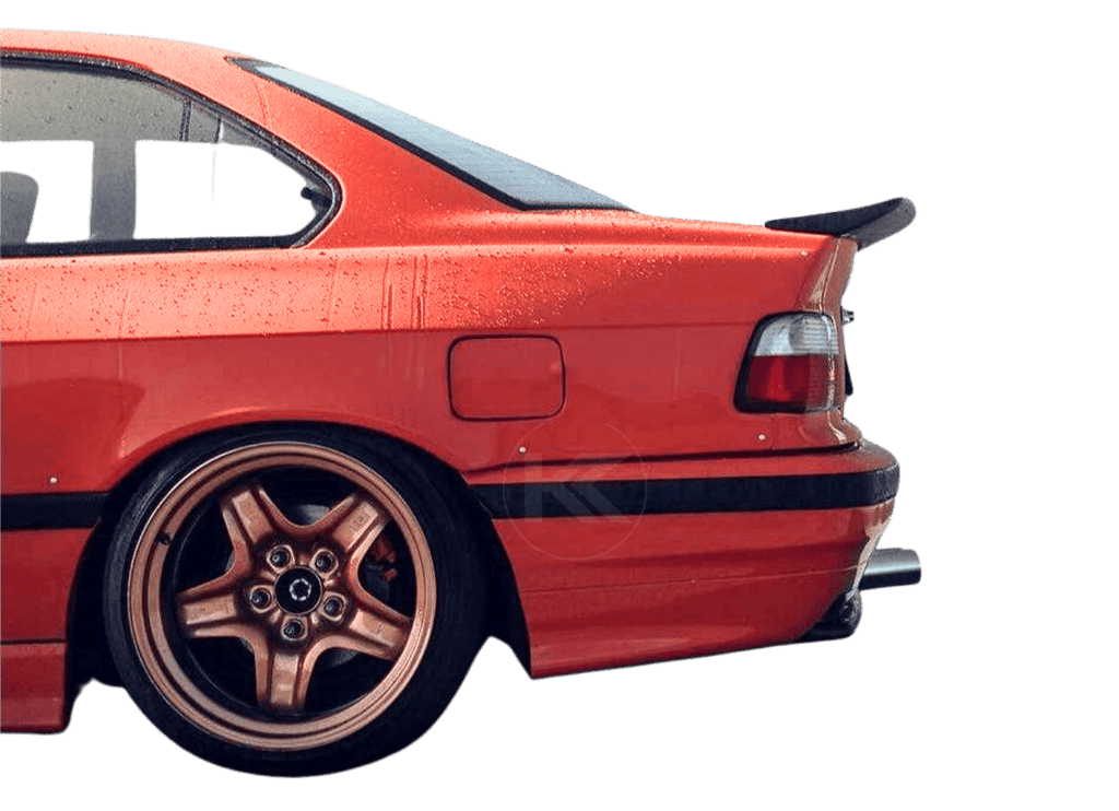 BMW E46 SEDAN DRAG WING - CLIQTUNING