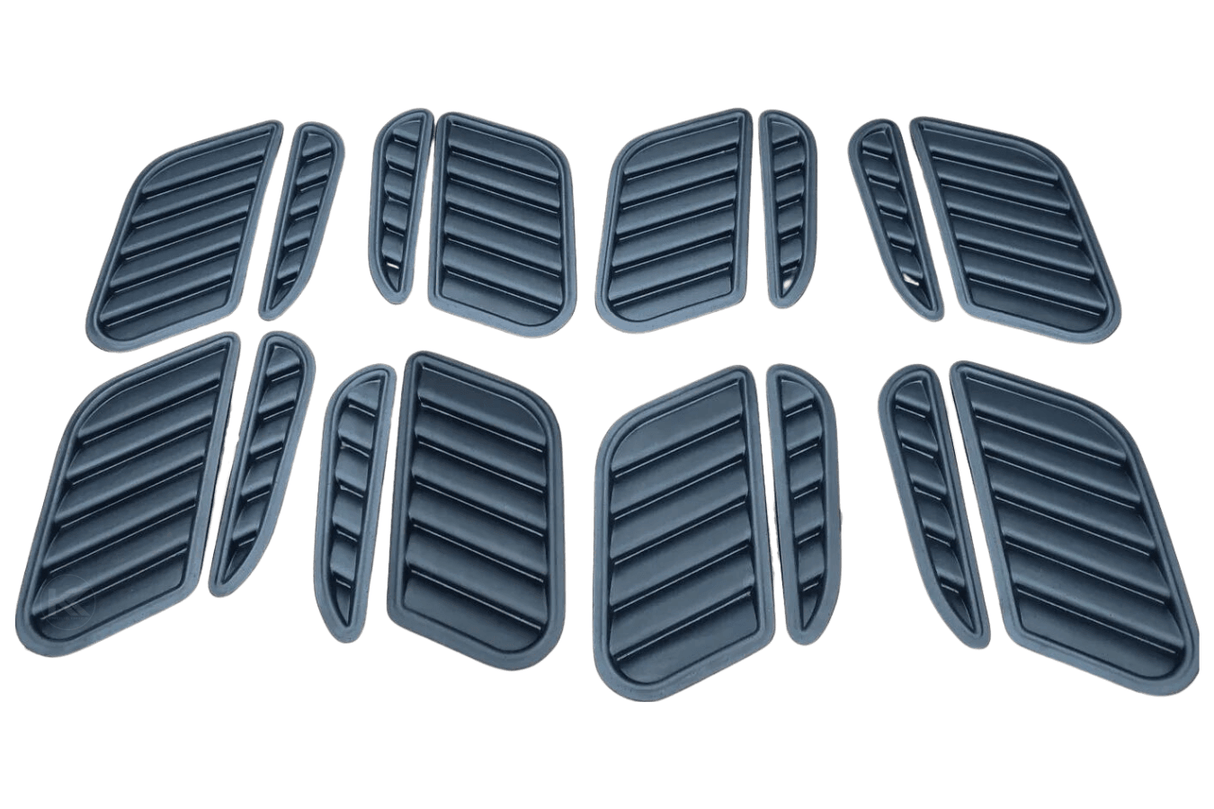 BMW E36 Series 3 GTR Inspired Front Hood Gills (1990 - 1999) - K2 Industries