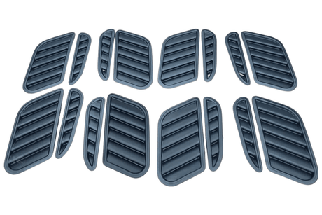 BMW E36 Series 3 GTR Inspired Front Hood Gills (1990 - 1999) - K2 Industries